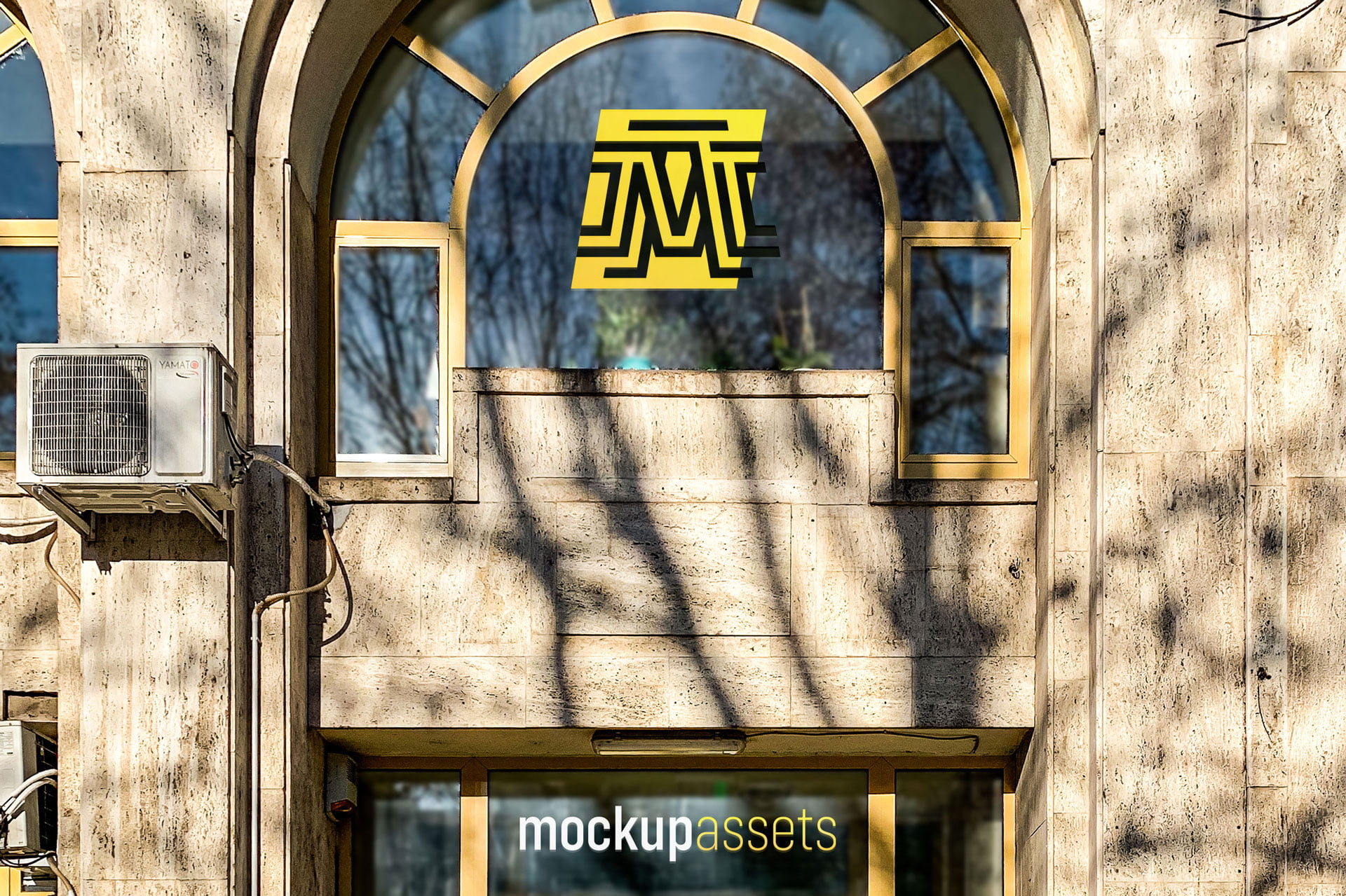 Building Entrance Window Logo Mockup Assets Featured Image