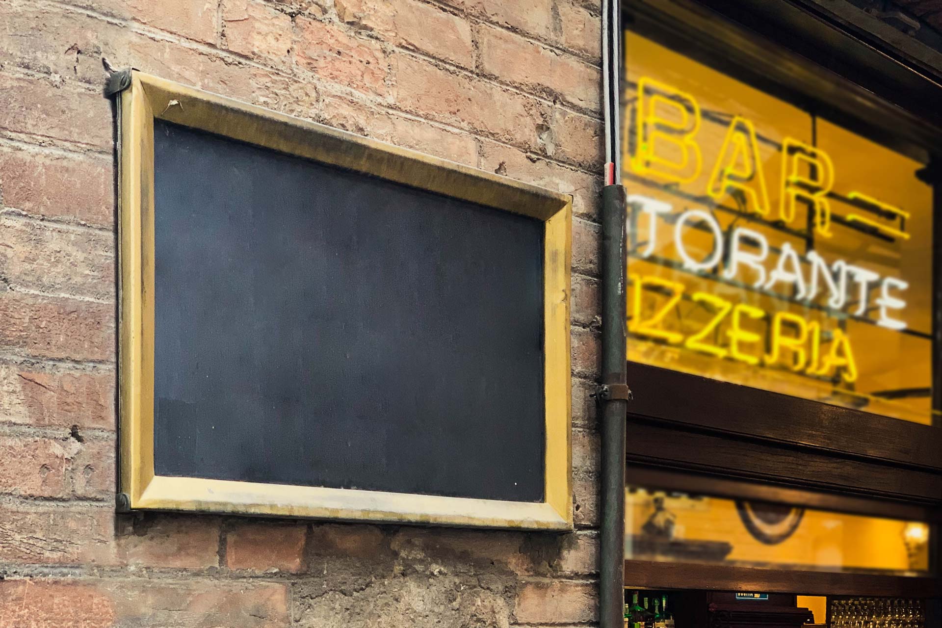 Bar-and-Restaurant-Chalkboard-Signage-Mockup-Blank
