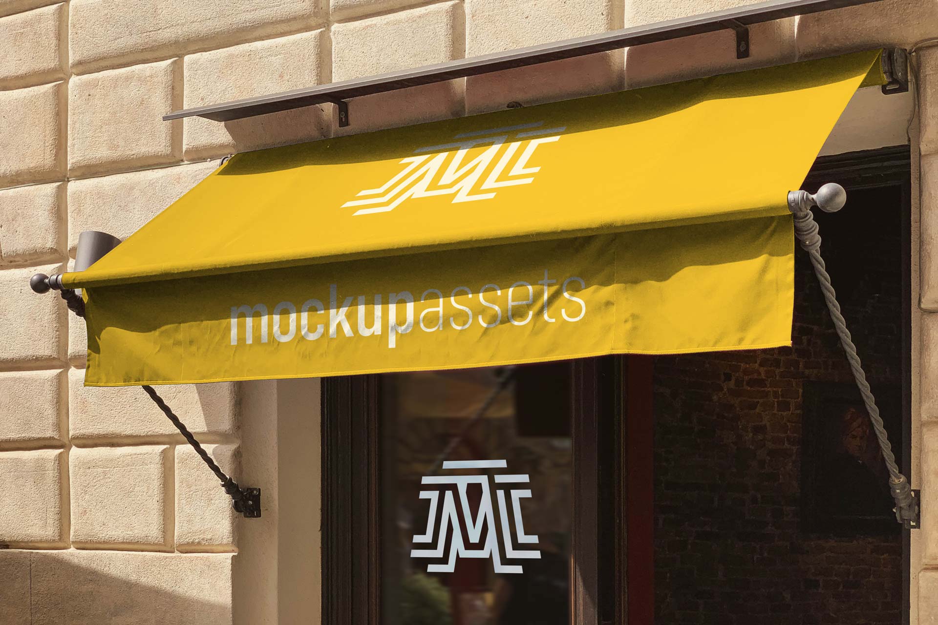 Window and Awning Mockup Feat IMG