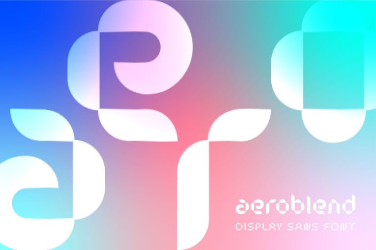 AeroBlend_01-Font-Futuristic-Sans-Cover
